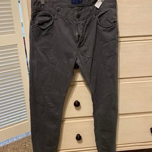 Mens grey Zara jeans.